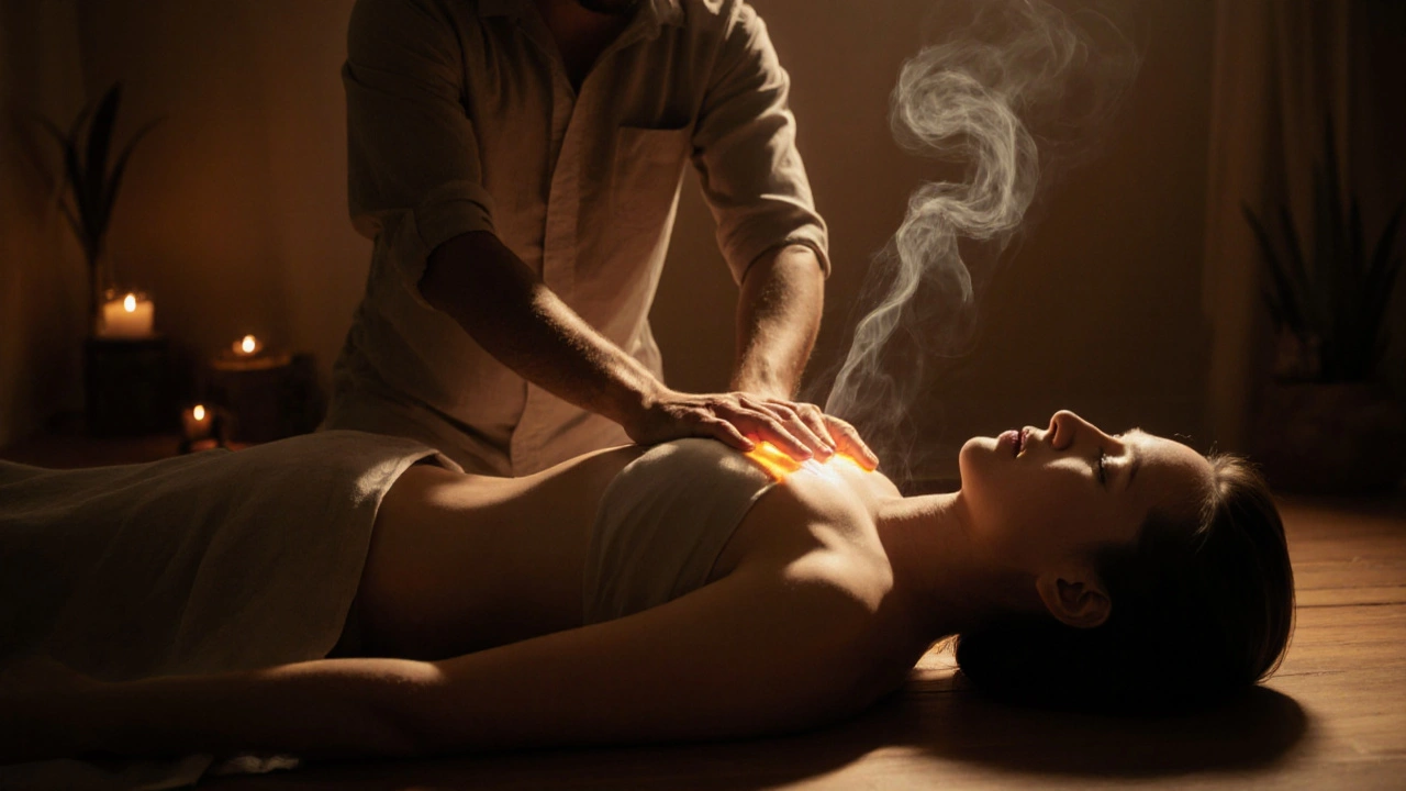 Jak masér rozproudí sexuální energii celým tělem při tantrické masáži