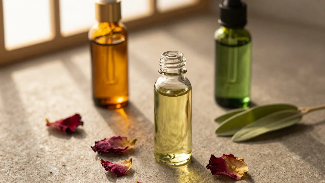 Terapeutické oleje a bylinky pro přirozenou péči o sebe